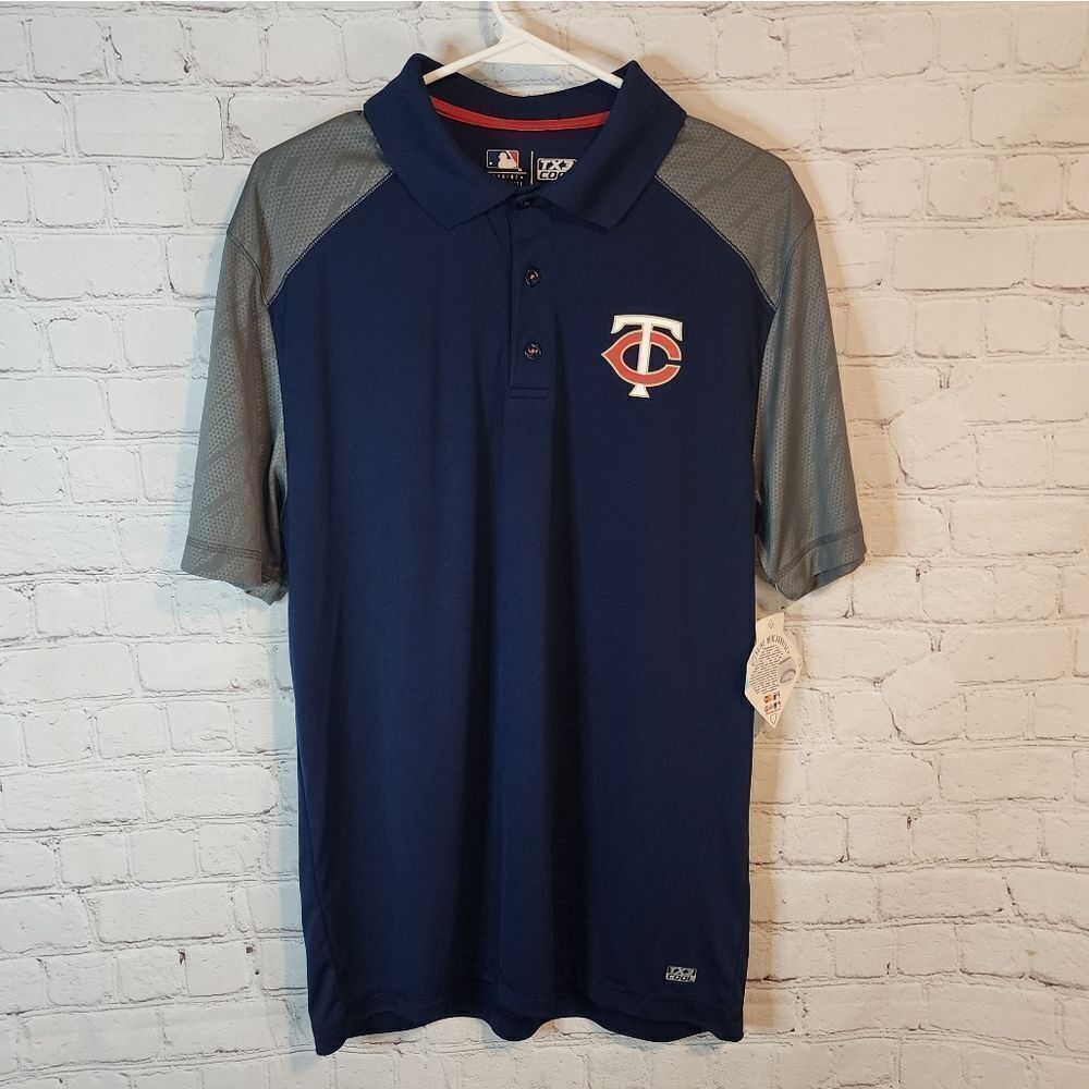 Men's MLB "Minnesota Twins" TX3 Cool polo shirt, size Large